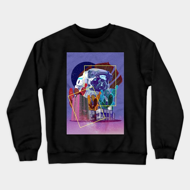 Traveller Crewneck Sweatshirt by aytchim